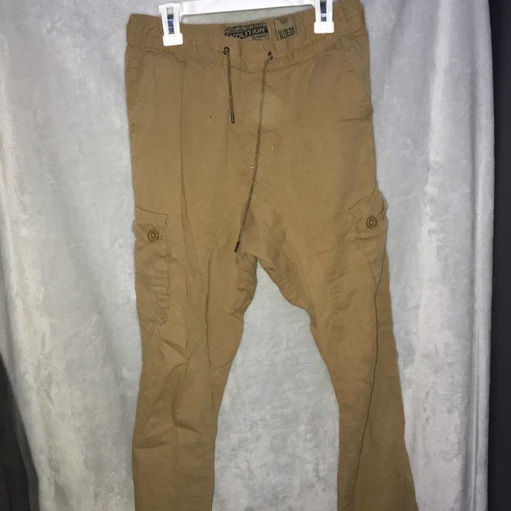 Tan joggers